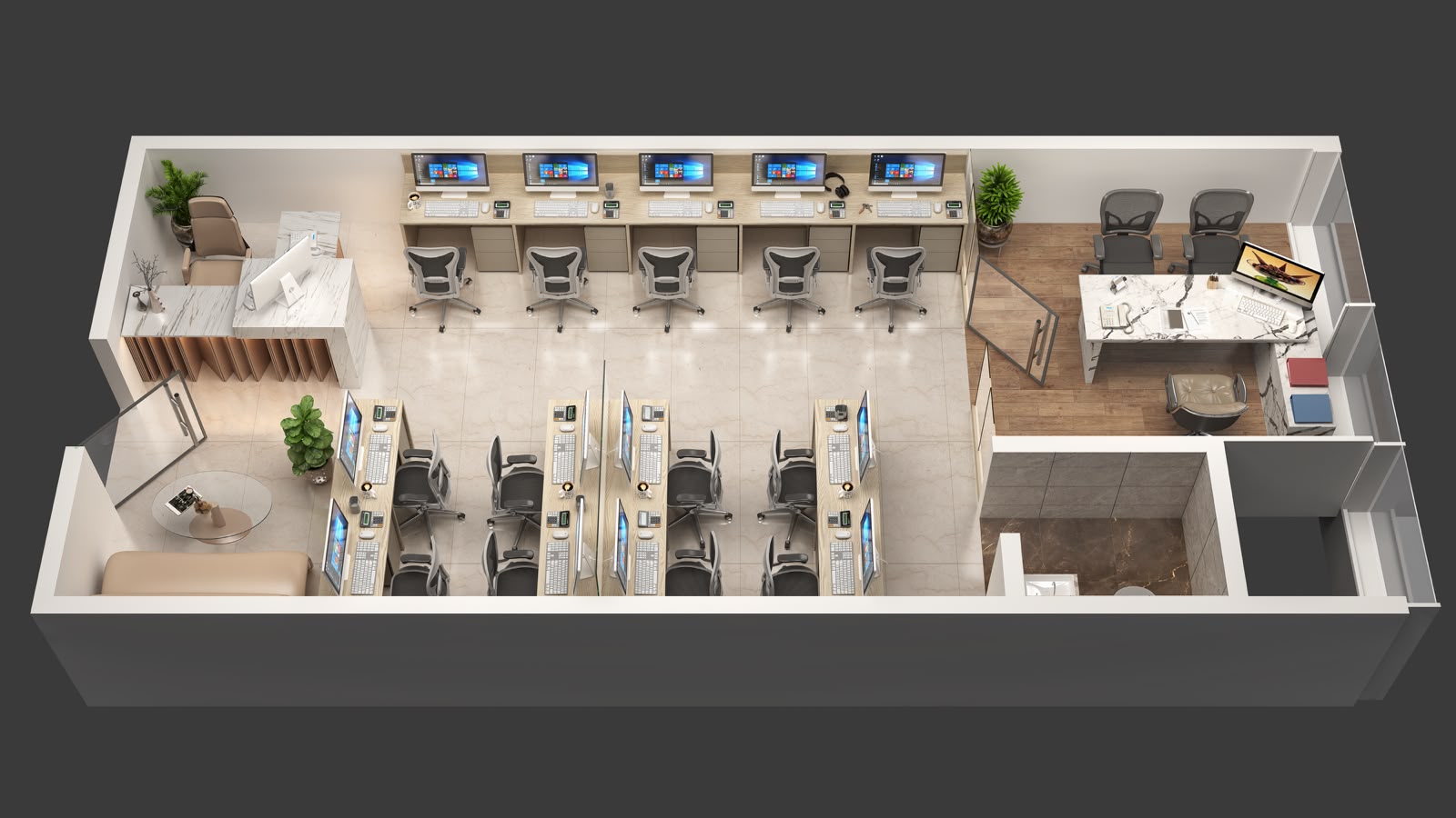 Office 1 floor plan